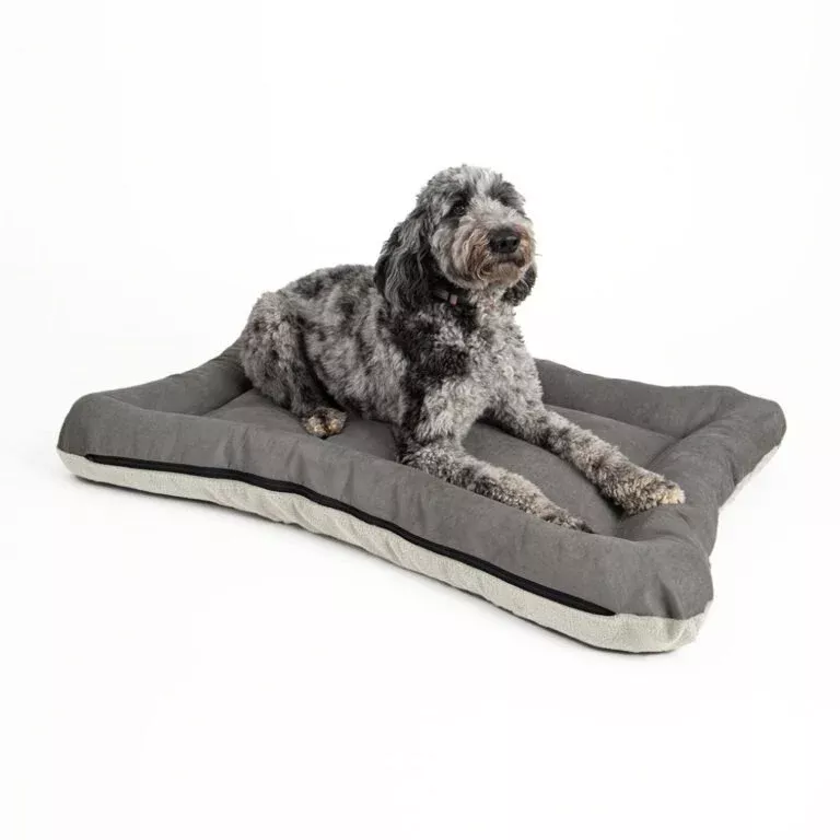 Snoozer All Day Reversible Dog Bed Large Anthracite Ivory