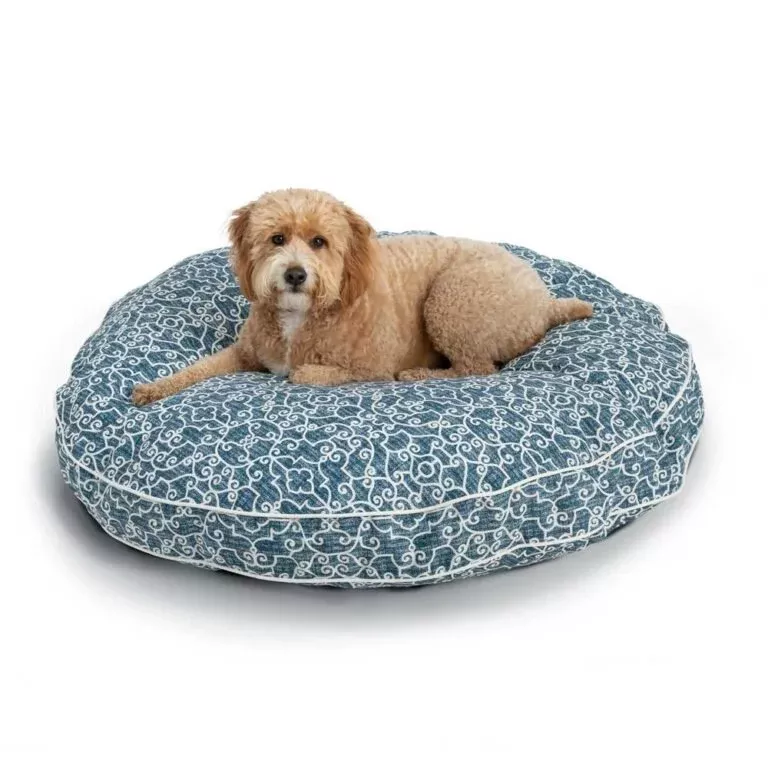 Snoozer Pool & Patio Round Dog Bed Small Ramey Oxford