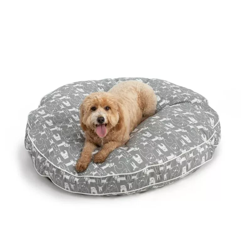Snoozer Pool & Patio Round Dog Bed XL Pedigree Storm