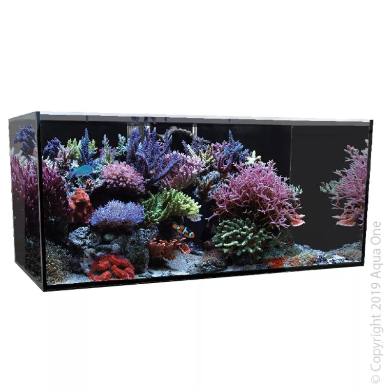 *SPECIAL* AQUA ONE REEFSYS 326 MARINE TANK 326L 120L X 55D X 53CM H INC PLUMBING, PLUS BONUS CABINET INCLUDED