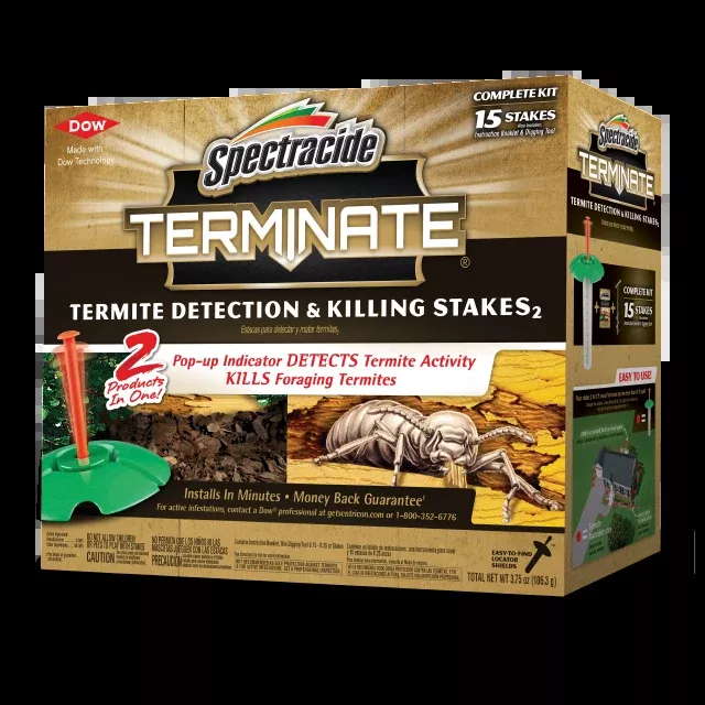 Spectracide Terminate Termite Detection & Killing Stakes2 15 Count