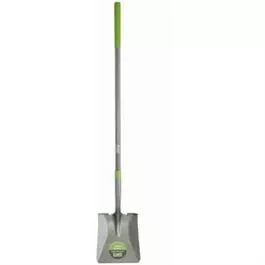 Square-Point Shovel, Long Handle, Fiberglass Handle