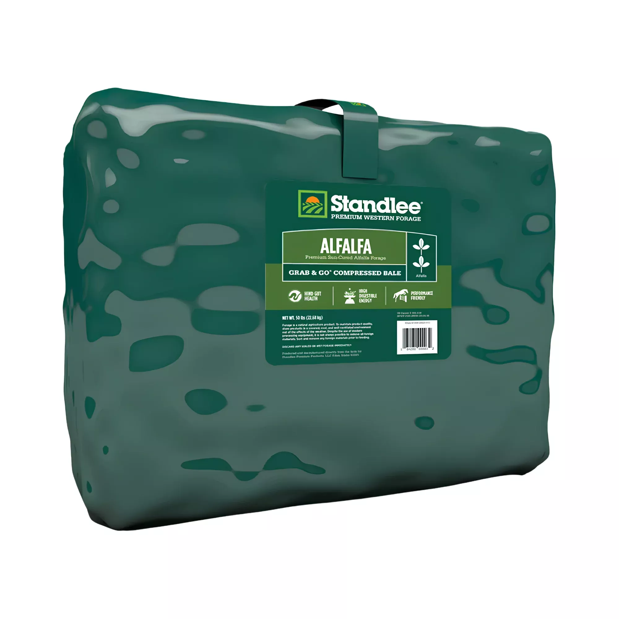 Standlee Premium Alfalfa Grab & Go Compressed Hay Bale
