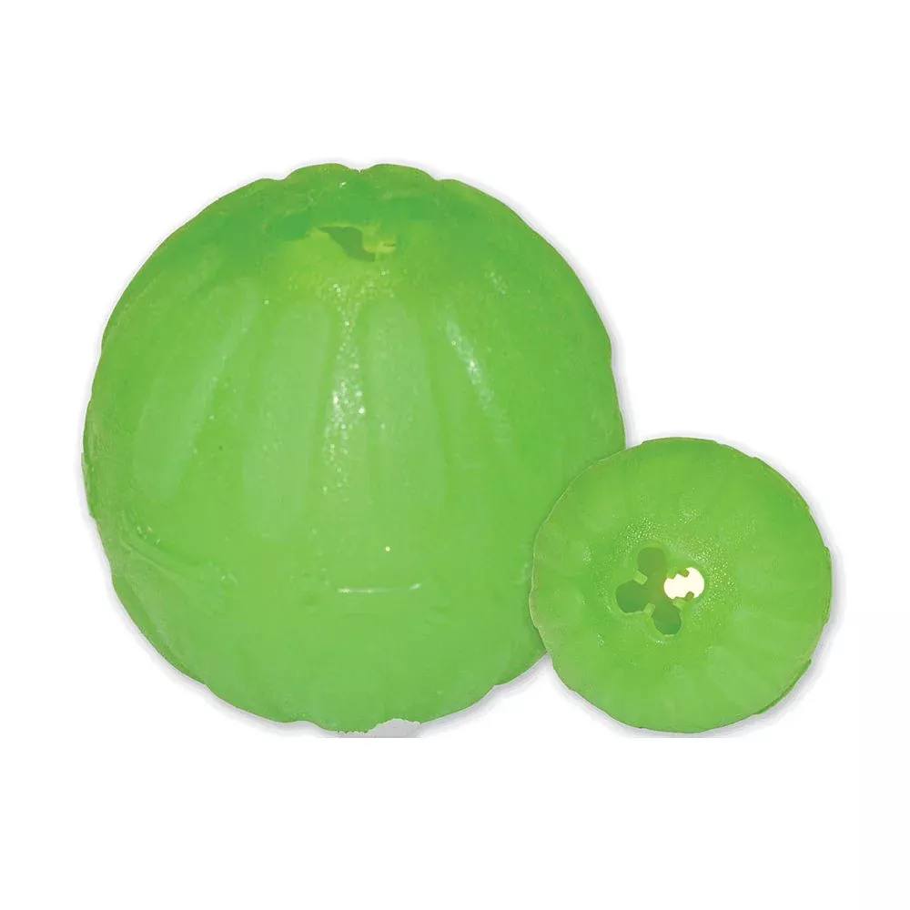 Starmark Chew Ball Treat Dispensing Chew Ball Dog Toy