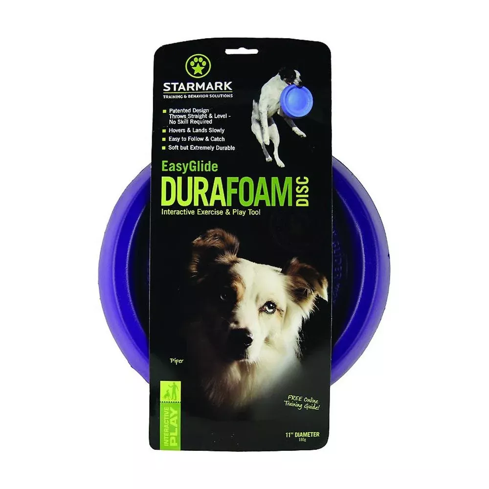 Starmark Easy Glide DuraFoam Disc Durable Flying Play Toy