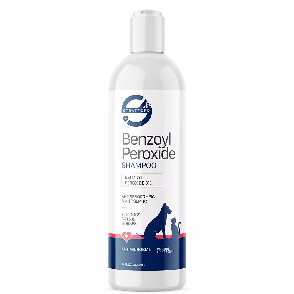 Stratford EZ-DERM Benzoyl Peroxide Shampoo