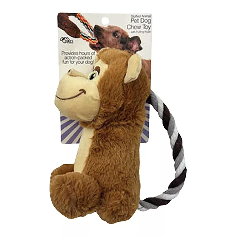 Stuffed Animal Rope Puller, Assorted, 9″