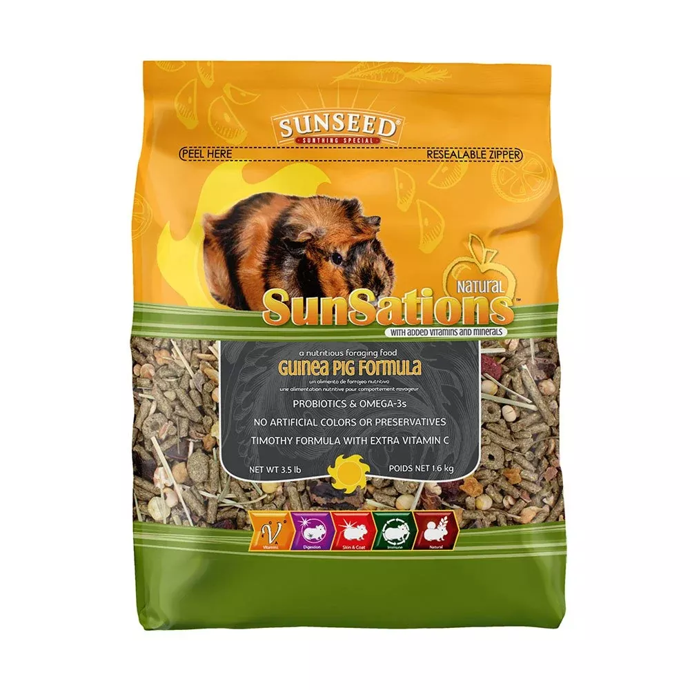 Sunseed Sunsations Natural Guinea Pig Food