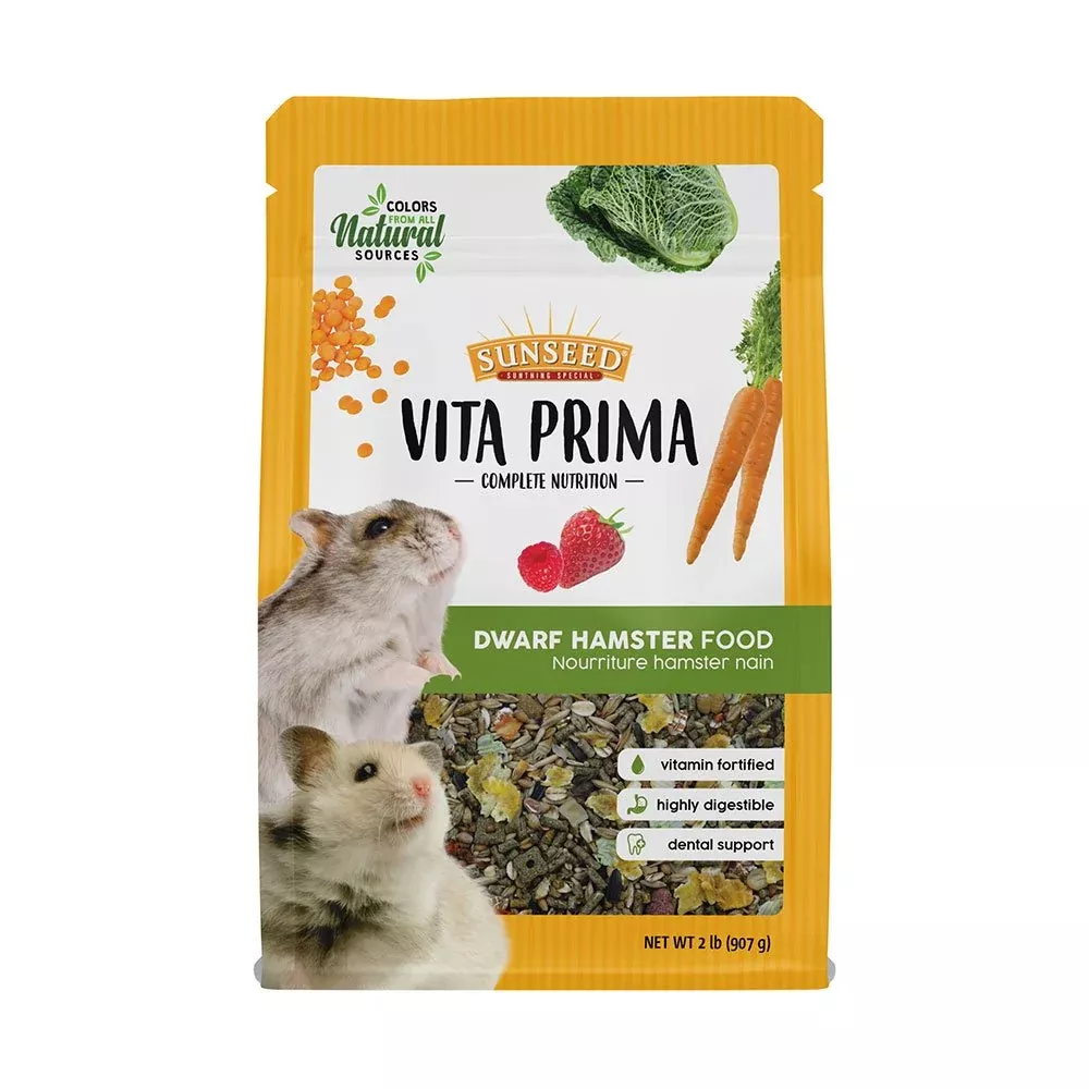 Sunseed Vita Prima Complete Nutrition Dwarf Hamster Food