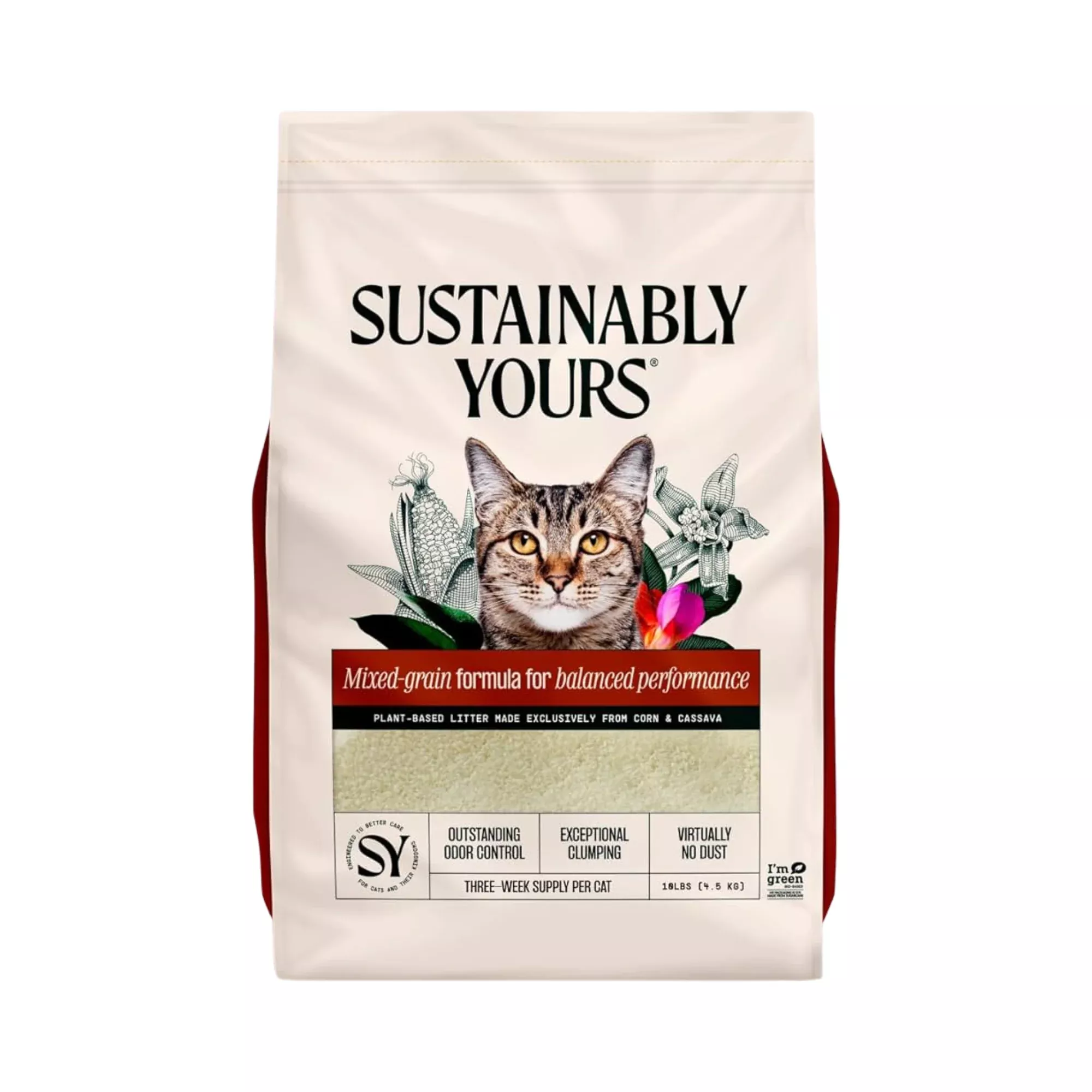 Sustainably Yours Mixed Grain MultiCat Litter