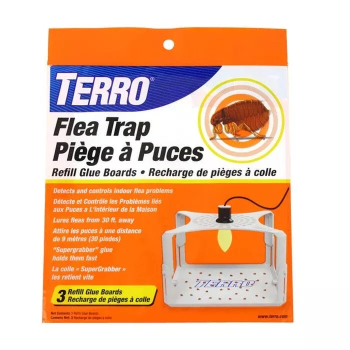 TERRO Flea Trap Refill Glue Boards