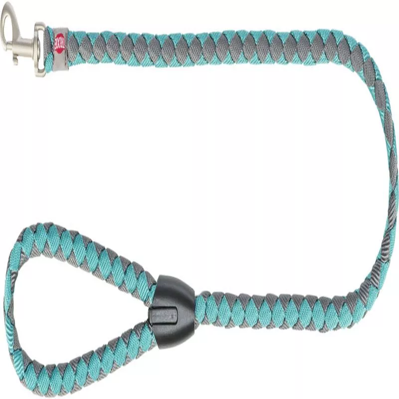 Trixie Cavo lead, L-XL: 1.00 m/diam 18 mm, aqua/graphite