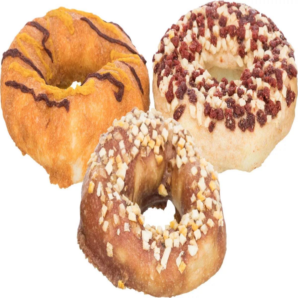 Trixie Donuts, bulk, 10 cm, 100 g