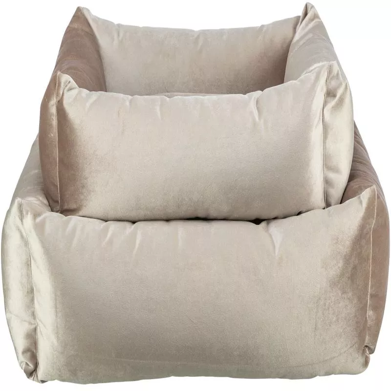 Trixie Malia bed, square, 65 x 55 cm, blue-grey