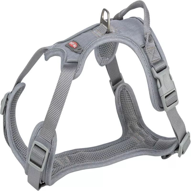 Trixie Premium active harness, S: 3550 cm/15 mm, graphite