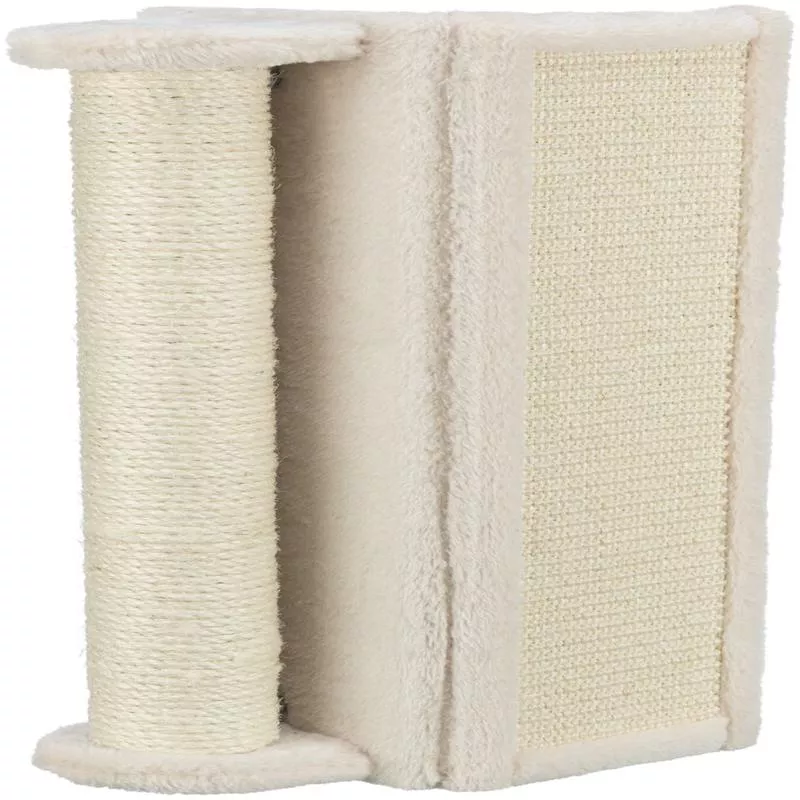 Trixie Scratching board for corners with post, 15 x 50 x 15 cm, beige