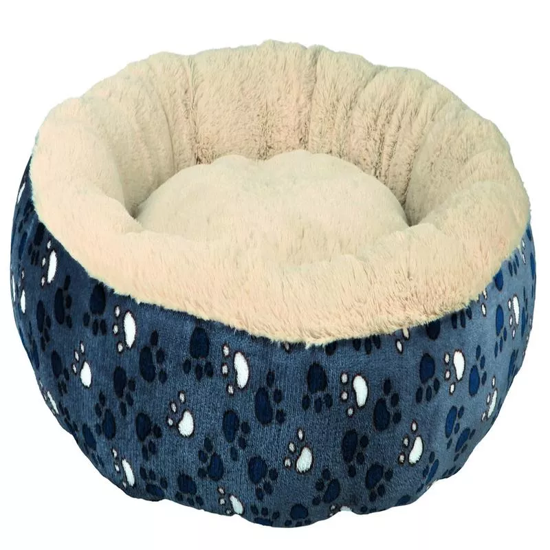 Trixie Tammy bed, diam. 50 cm, blue/beige