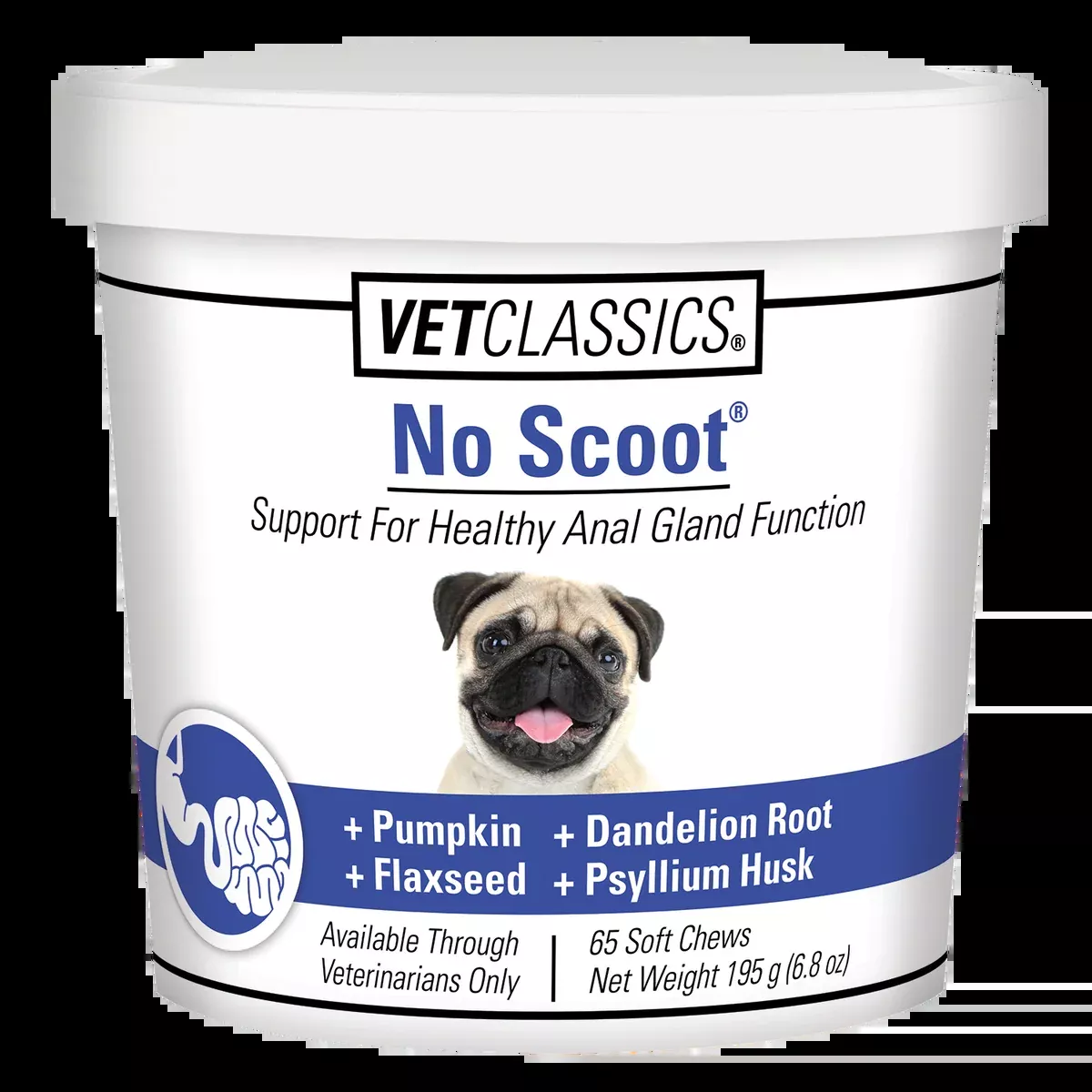 VetClassics No Scoot Soft Chews for Dogs