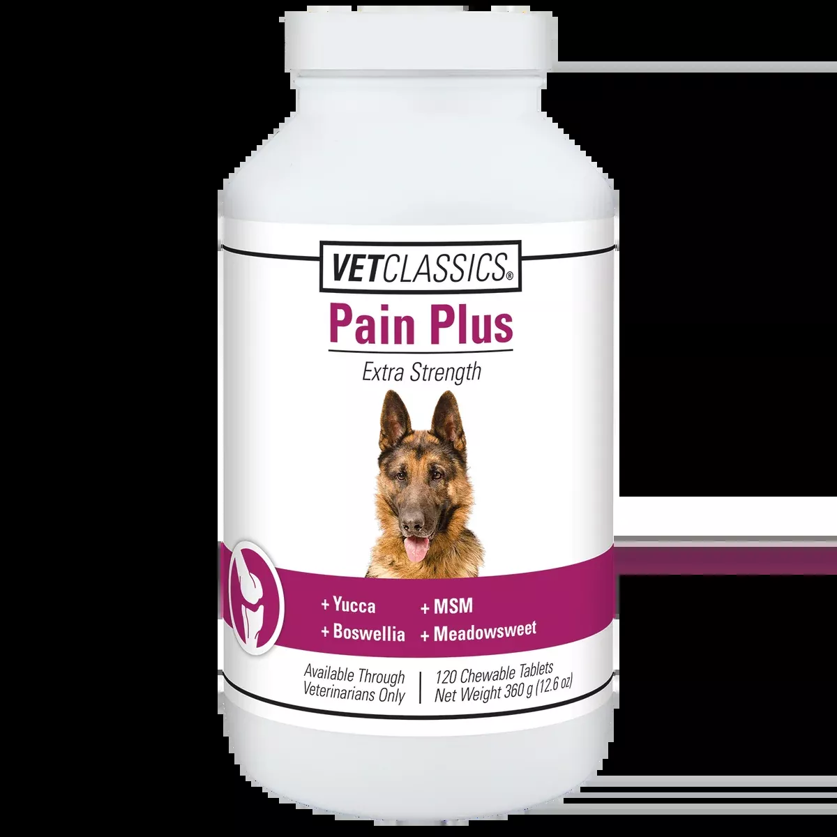VetClassics Pain Plus Chewable Tablets for Dogs