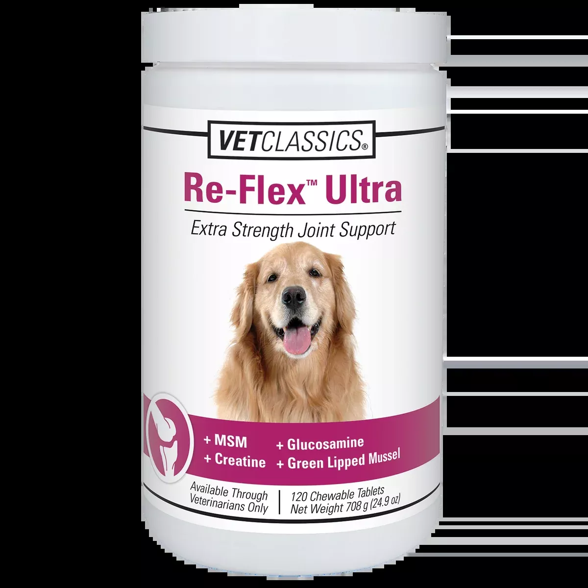 VetClassics Re-Flex Ultra Joint Support Chewable Tablets for Dogs