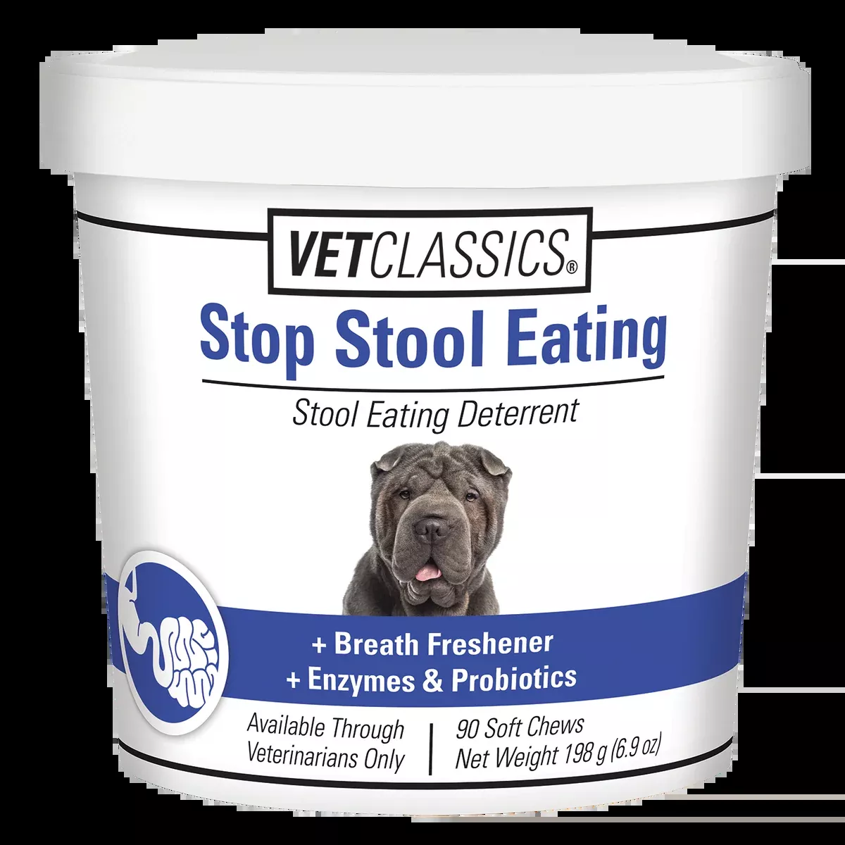 VetClassics Stop Stool Eating Soft Chews for Dogs