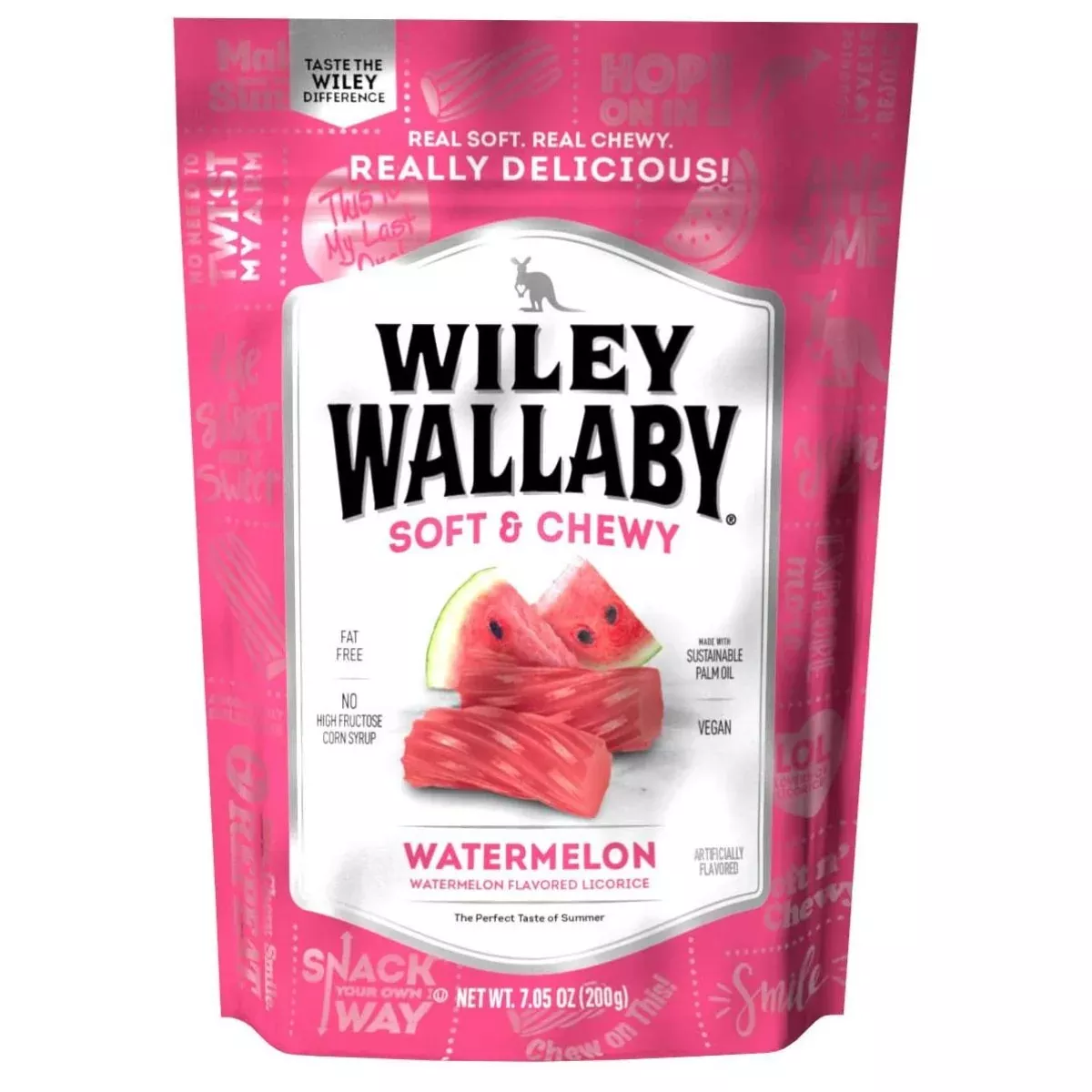 Wiley Wallaby Gourmet Watermelon Licorice 7.05oz