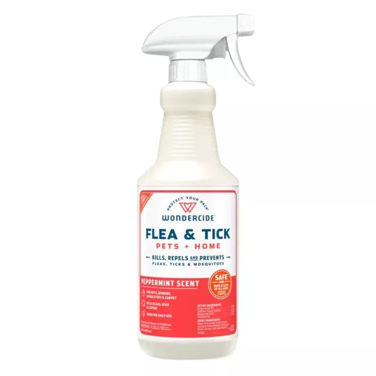 Wondercide Peppermint Flea & Tick Spray For Pets 32oz