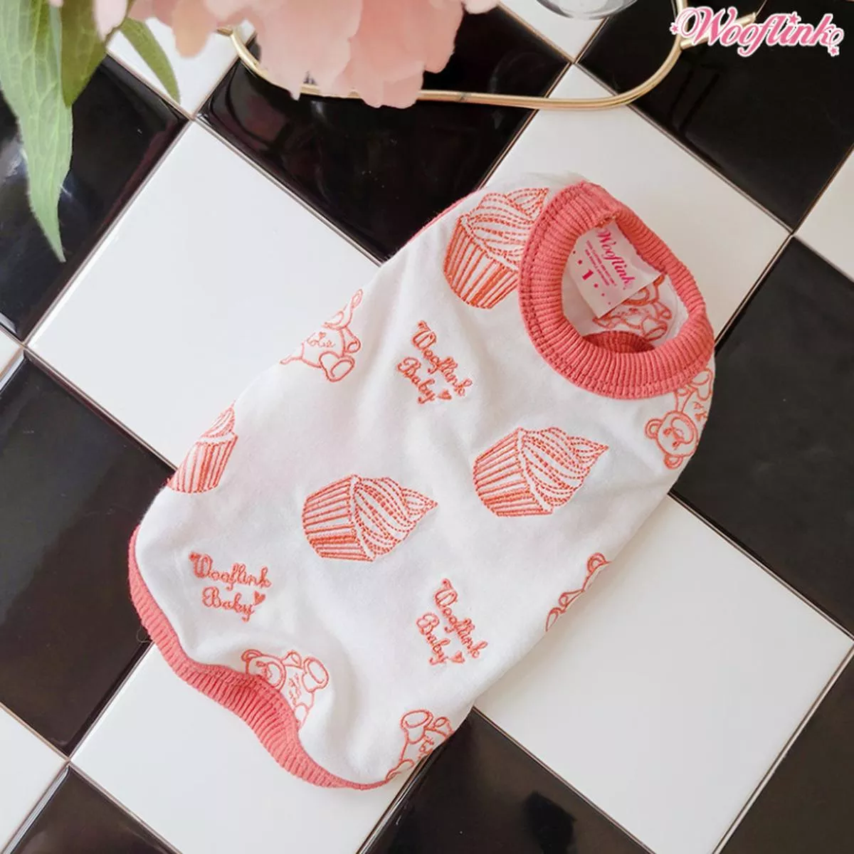 Wooflink BB Loves Cupcake Top – Watermelon