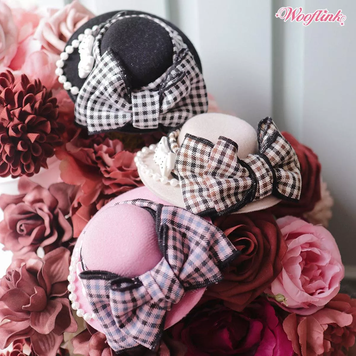 Wooflink Fall in Love Fascinator Hat in 3 Colors