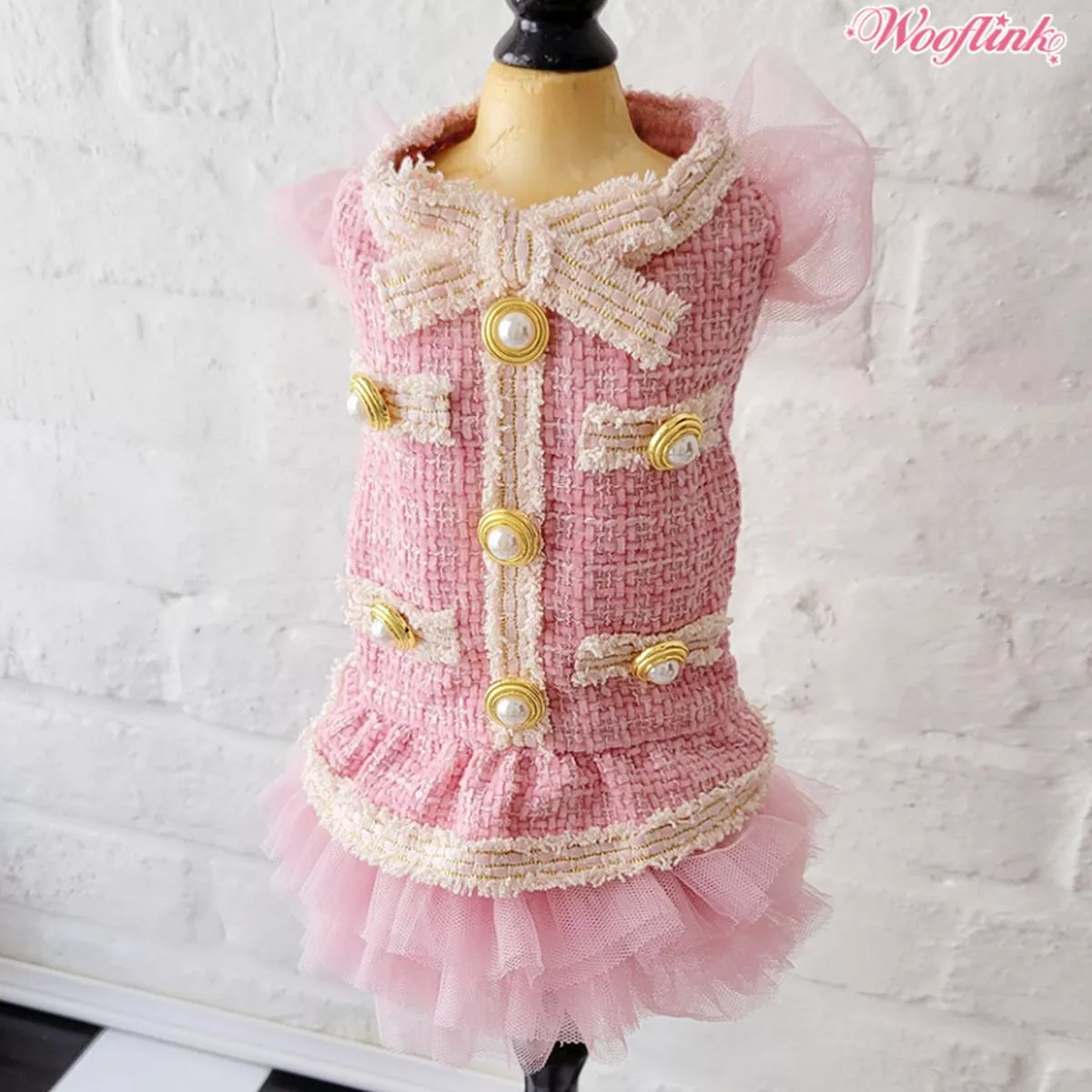Wooflink Tea Party Dress – Pink