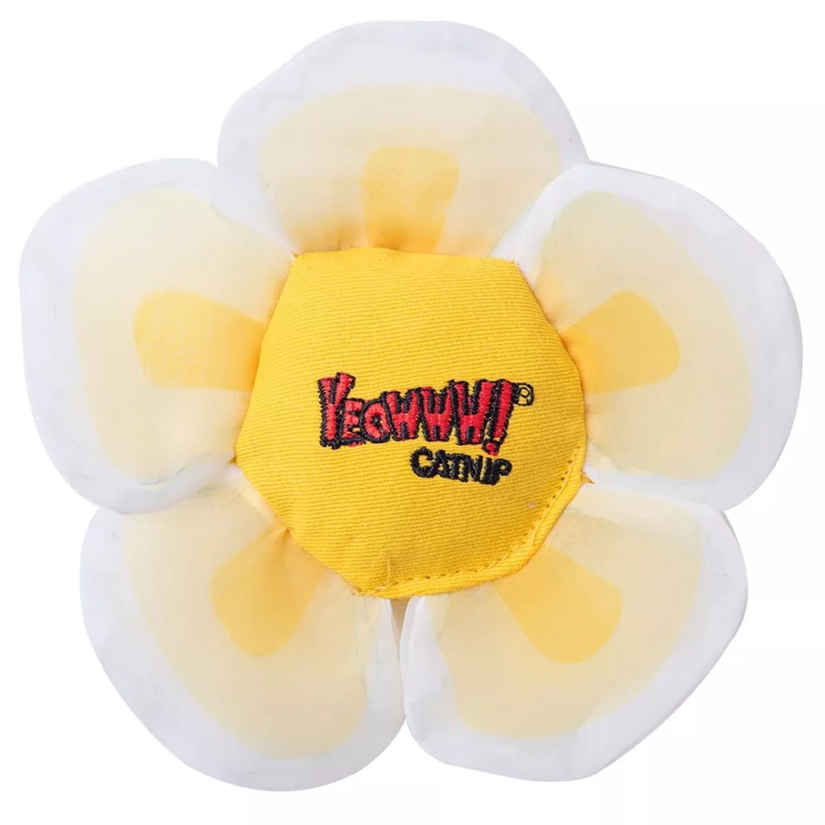 Yeowww! Catnip Daisy’s Flower White Cat Toy