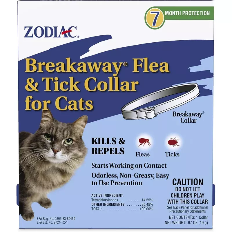 Zodiac Flea & Tick Collar For Cats