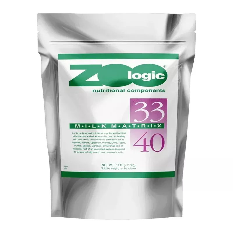 Zoologic Milk Matrix Milk Replacer for Wild & Exotic Animals, 33/40 & 42/25