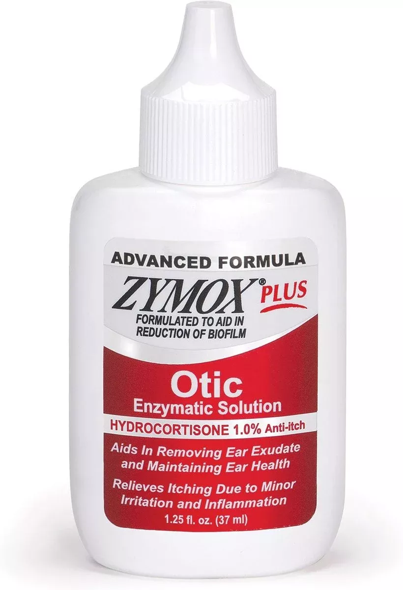 Zymox Plus Advanced Otic Enzymatic Solution with 1% Hydrocortisone