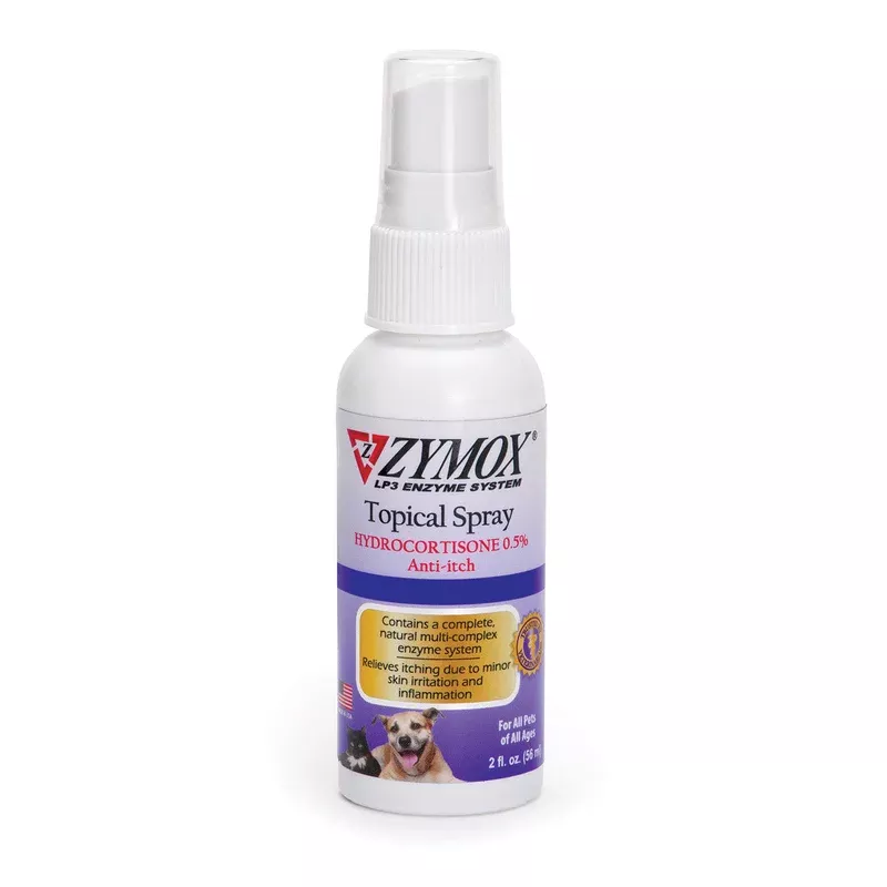 Zymox Topical Spray 0.5% Hydrocortisone 2 fl. oz