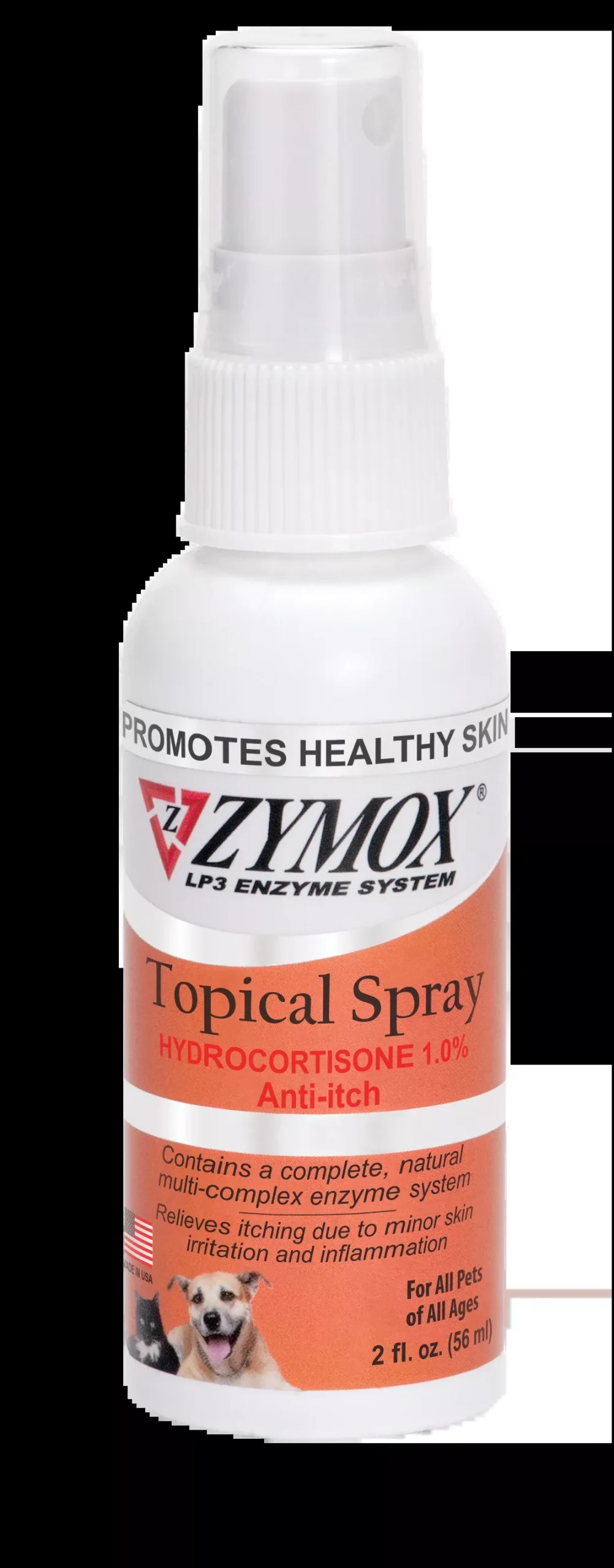 Zymox Topical Spray with 1% Hydrocortisone